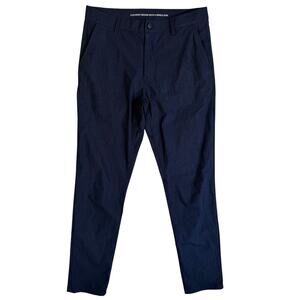 Rhone Men's Commuter Pant Trouser Slim Golf Athleisure Navy Heather 30 x 33